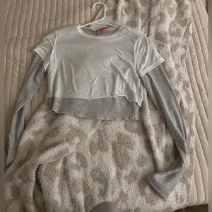 edikted layered longsleeve top